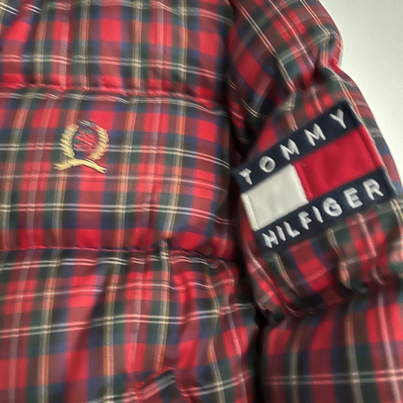 Tommy Hilfiger x Fred Perry tartan down puffer jacket - Picture 2 of 4